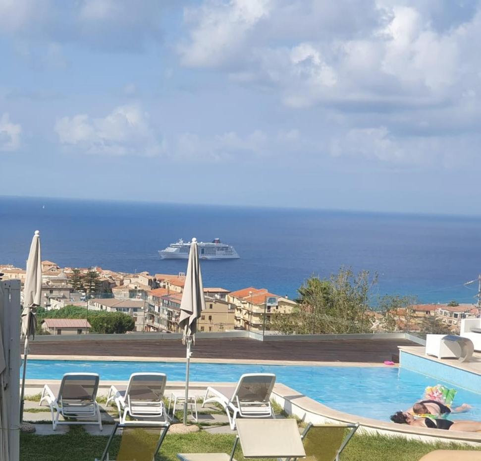 Appartamenti Borgo Panoramico N.2 โตรเปอา ภายนอก รูปภาพ